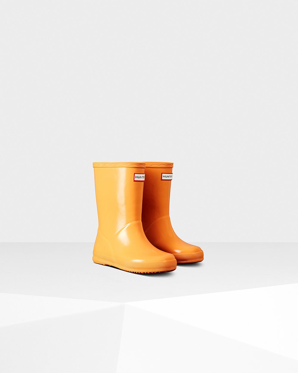 Kids Hunter Original First Classic Gloss - Rain Boots Orange - 9405-CYJAT